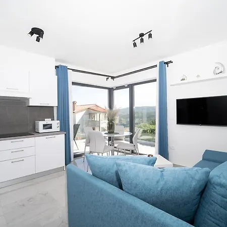 Villa Apartments Lela Rabac Exterior foto