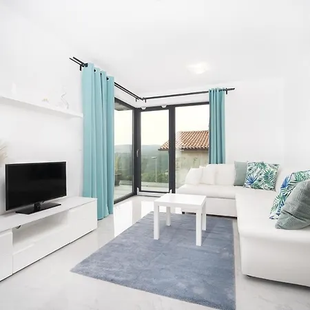 Villa Apartments Lela Rabac Exterior foto